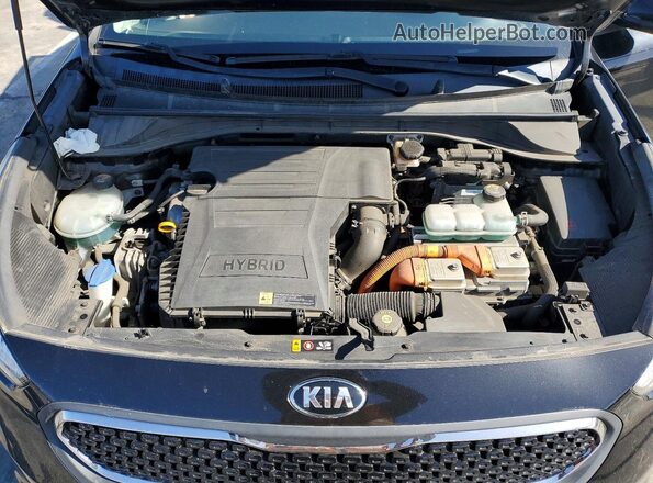 KNDCB3LC2K5345275 2019 KIA NIRO Black Շարժիչի բաժամունքի տեսք