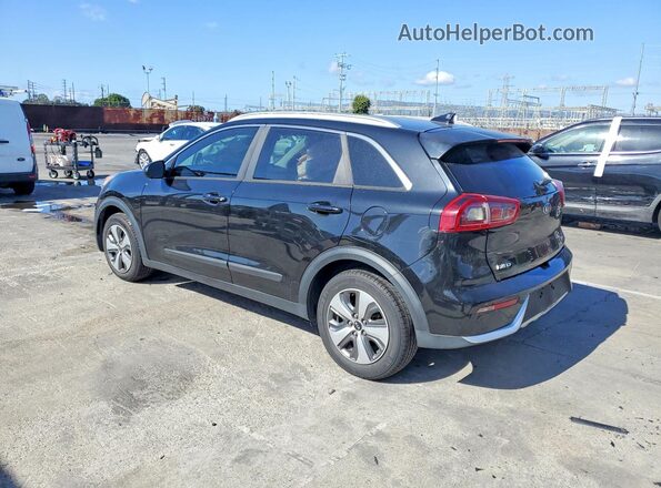 KNDCB3LC2K5345275 2019 KIA NIRO Black Հետևի ձախ