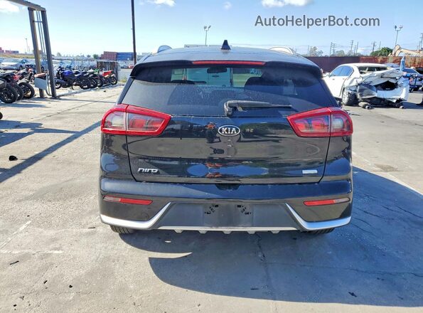 KNDCB3LC2K5345275 2019 KIA NIRO Black Հետևի տեսք