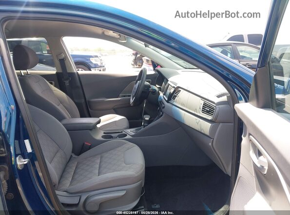 KNDCB3LC3H5080441 2017 KIA NIRO Blue Սալոնի դիմացի տեսք