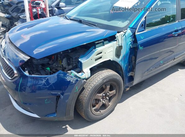 KNDCB3LC3H5080441 2017 KIA NIRO Blue Դիմացի տեսք