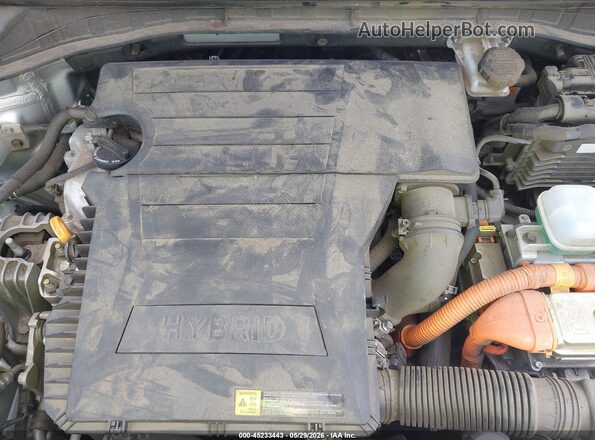 KNDCB3LC3K5253530 2019 KIA NIRO Silver უკანა ხედი