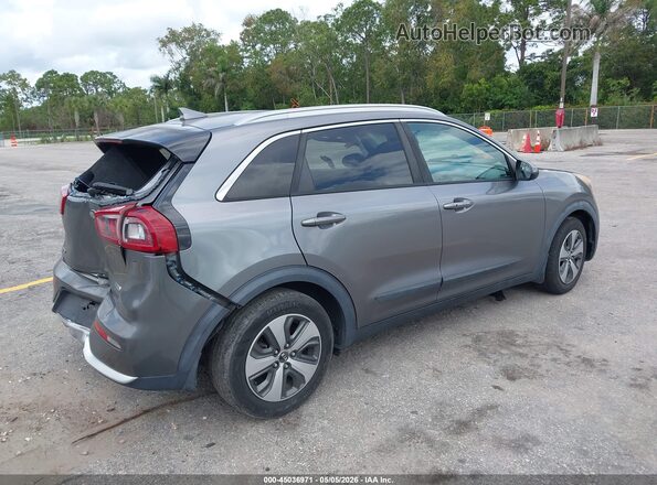 KNDCB3LC4H5070971 2017 KIA NIRO Gray Հետևի աջ