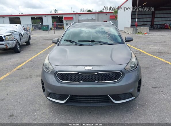 KNDCB3LC4H5070971 2017 KIA NIRO Gray Առջևի վահանակի տեսք