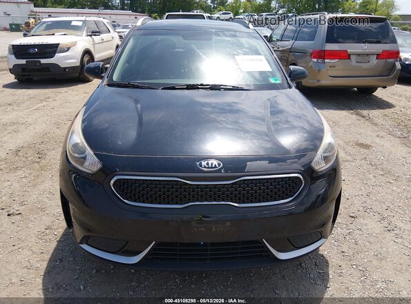 KNDCB3LC4J5109869 2018 KIA NIRO Black Vista del cuadro de instrumentos
