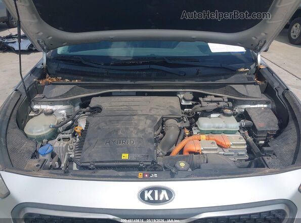KNDCB3LC4K5257599 2019 KIA NIRO Серебряный Вид сзади