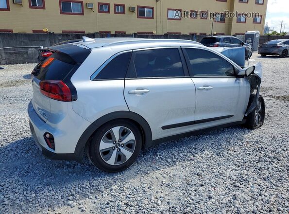 KNDCB3LC4L5378070 2020 KIA NIRO Silver Հետևի աջ