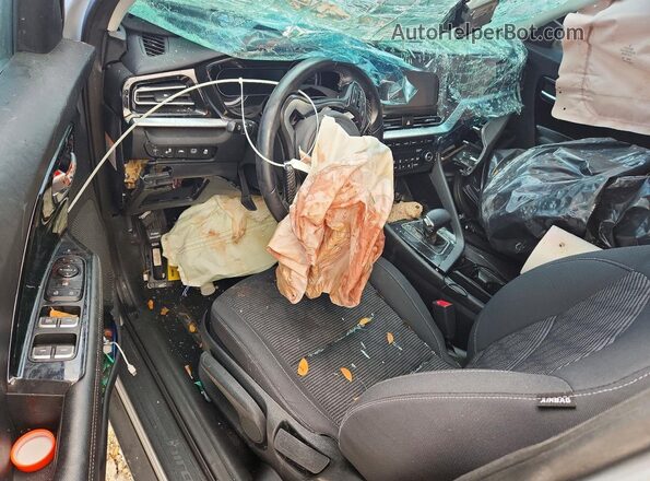 KNDCB3LC4L5378070 2020 KIA NIRO Silver Առջևի վահանակի տեսք