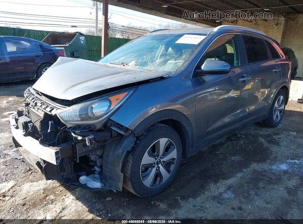 KNDCB3LC5H5049692 2017 KIA NIRO Gray Przód lewy