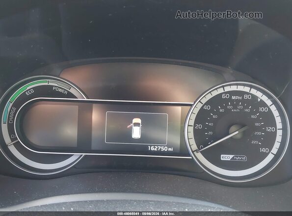 KNDCB3LC5H5049692 2017 KIA NIRO Gray Widok tylnych siedzeń
