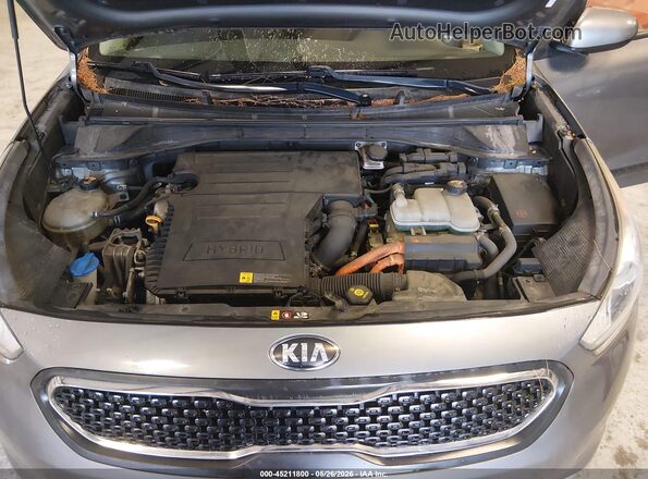 KNDCB3LC5H5098665 2017 KIA NIRO Серый Вид сзади