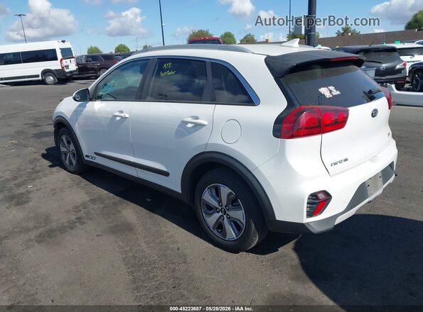 KNDCB3LC5L5367157 2020 KIA NIRO White Trasero izquierdo