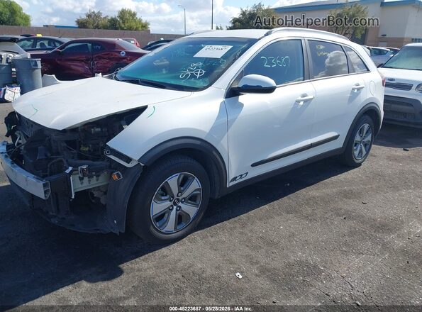KNDCB3LC5L5367157 2020 KIA NIRO White Vista tres cuartos delantera izquierda