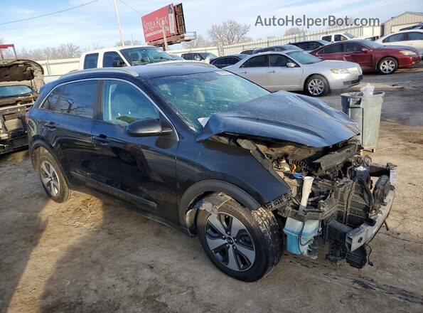KNDCB3LC7H5080894 2017 KIA NIRO Black Przód prawy