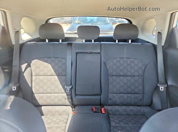 KNDCB3LC7K5221213 2019 KIA NIRO White უკანა სავარძლების ხედი