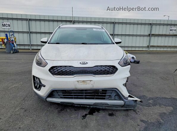 KNDCB3LC7L5365636 2020 KIA NIRO White Դիմացի տեսք