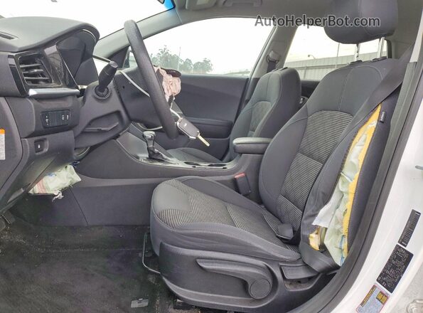 KNDCB3LC7L5365636 2020 KIA NIRO White Սալոնի դիմացի տեսք