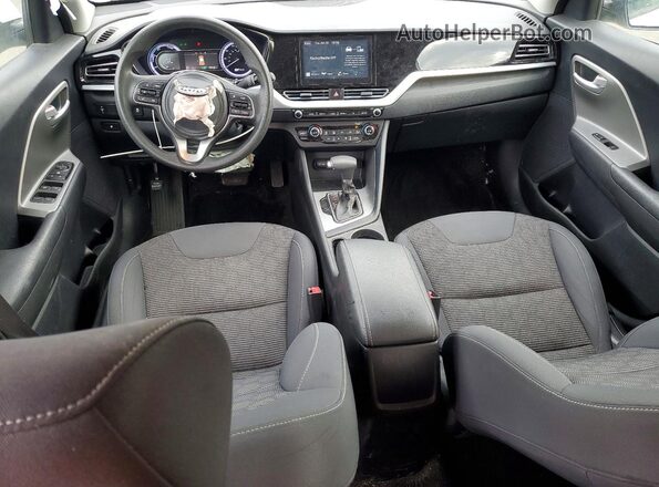 KNDCB3LC7L5365636 2020 KIA NIRO White Առջևի վահանակի տեսք