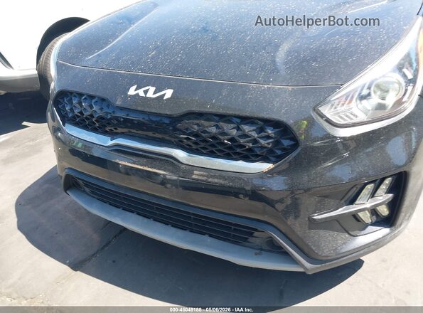 KNDCB3LC7N5548411 2022 KIA NIRO Black უკანა სალონის ხედი