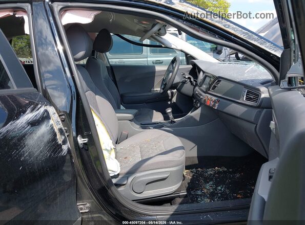 KNDCB3LC8J5211577 2018 KIA NIRO Black Front interior view