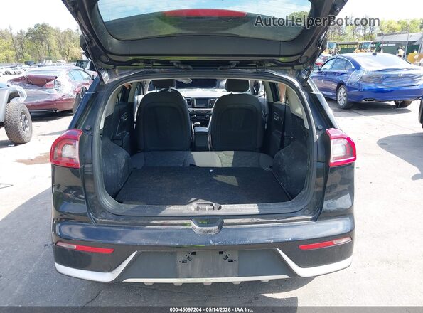 KNDCB3LC8J5211577 2018 KIA NIRO Black Rear interior view