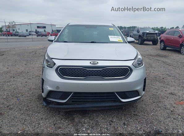 KNDCB3LC8K5321871 2019 KIA NIRO Silver Widok wnętrza z tyłu