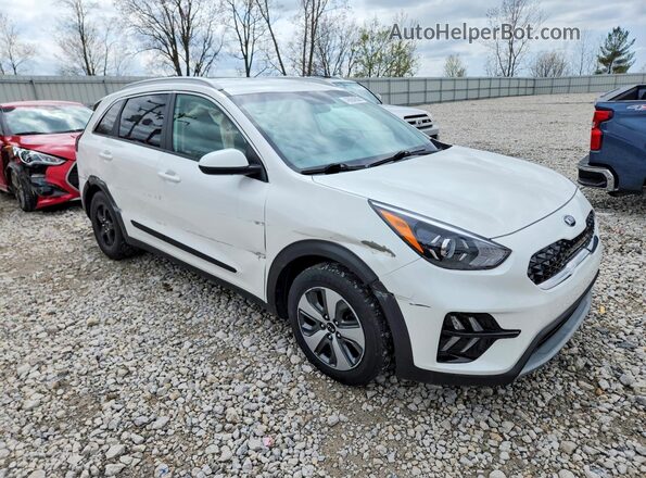 KNDCB3LC8L5424760 2020 KIA NIRO White Delantero derecho