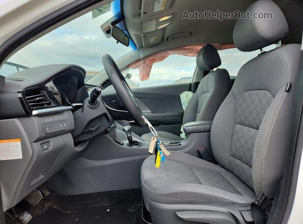 KNDCB3LC8L5424760 2020 KIA NIRO White Vista interior delantera