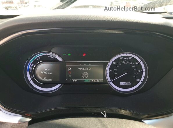 KNDCB3LC8N5512081 2022 KIA NIRO Red 