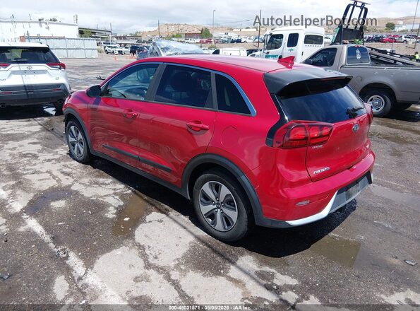 KNDCB3LC9H5078581 2017 KIA NIRO Red Trasero izquierdo