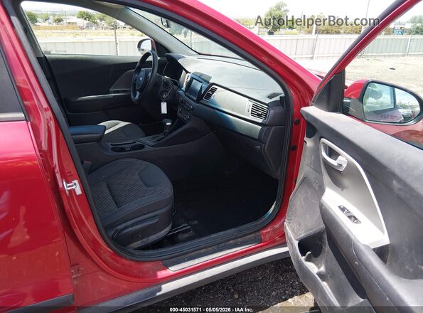 KNDCB3LC9H5078581 2017 KIA NIRO Red Vista interior delantera
