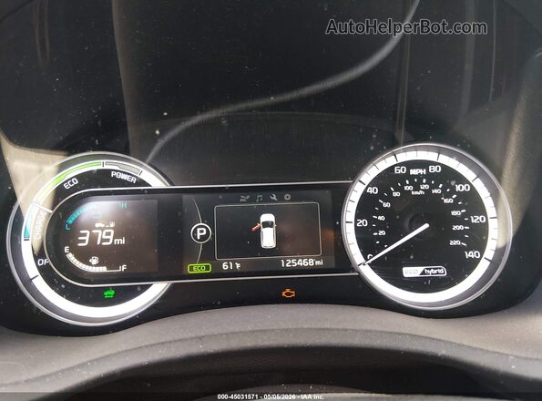 KNDCB3LC9H5078581 2017 KIA NIRO Red Vista de los asientos traseros