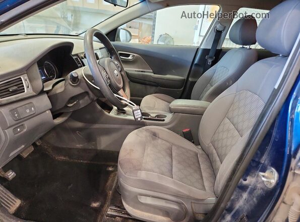 KNDCB3LC9K5305288 2019 KIA NIRO Blue Vista interior delantera