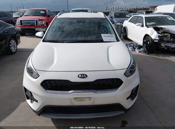 KNDCB3LC9L5373589 2020 KIA NIRO White ხელსაწყოთა პანელის ხედი
