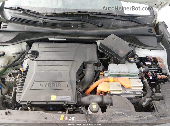 KNDCB3LC9L5373589 2020 KIA NIRO White უკანა ხედი