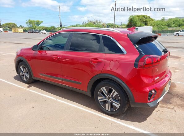 KNDCB3LCXM5479664 2021 KIA NIRO Red Tył lewy