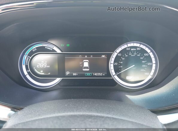KNDCB3LCXM5479664 2021 KIA NIRO Red Widok tylnych siedzeń