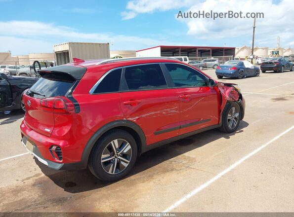 KNDCB3LCXM5479664 2021 KIA NIRO Red Tył prawy