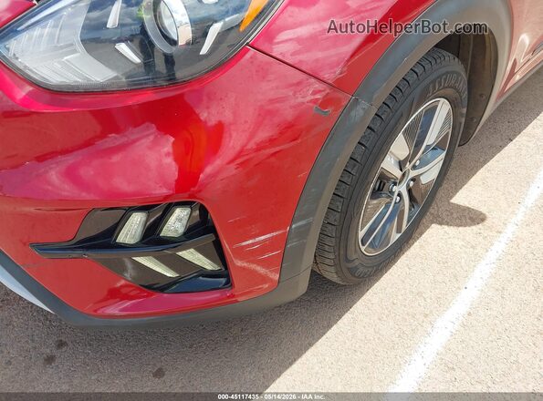 KNDCB3LCXM5479664 2021 KIA NIRO Red 