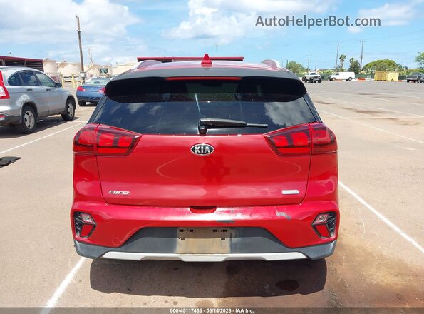 KNDCB3LCXM5479664 2021 KIA NIRO Red 