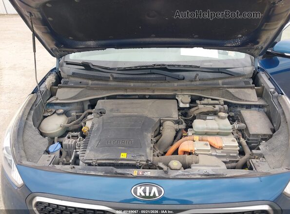 KNDCC3LC0K5339052 2019 KIA NIRO Blue Rear view