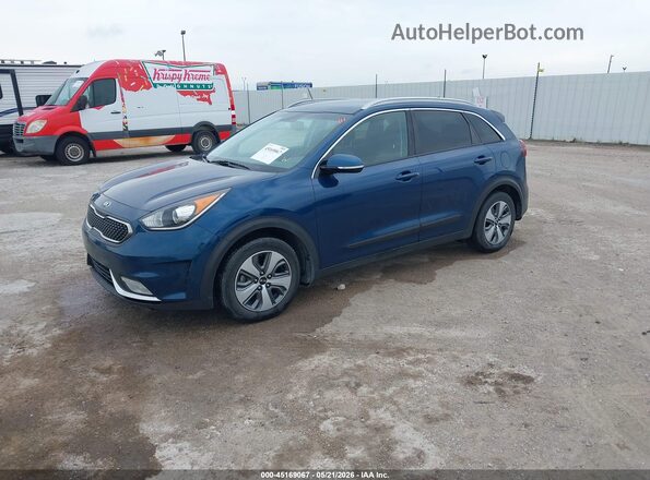 KNDCC3LC0K5339052 2019 KIA NIRO Blue Front left