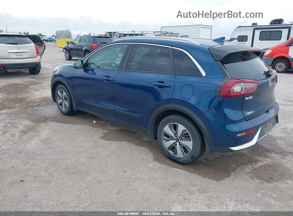 KNDCC3LC0K5339052 2019 KIA NIRO Blue Rear left