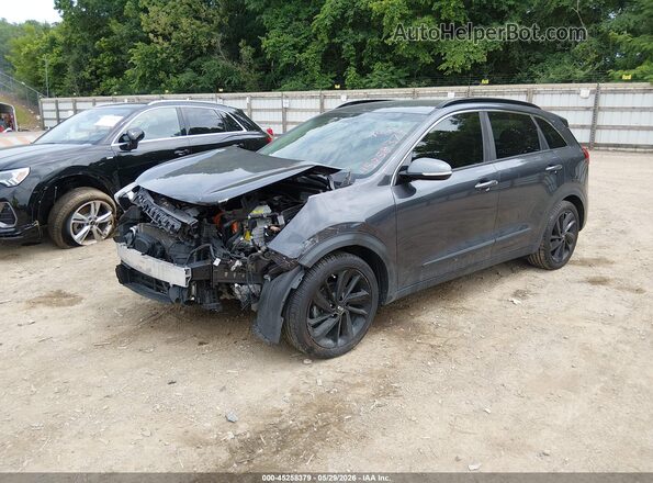 KNDCC3LC1J5137870 2018 KIA NIRO Gray 