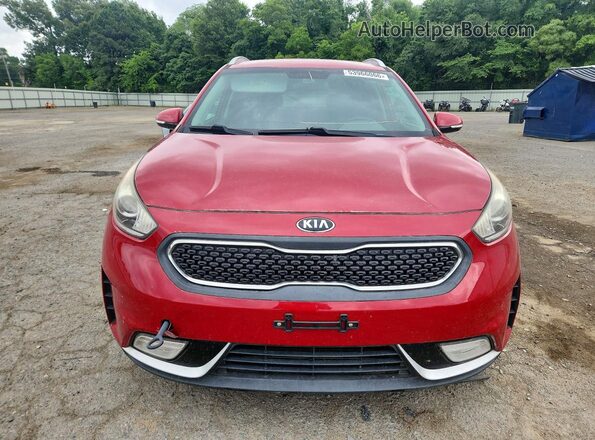 KNDCC3LC2H5057911 2017 KIA NIRO Красный Вид спереди