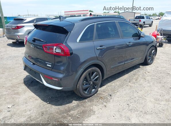 KNDCC3LC6J5135080 2018 KIA NIRO Gray Задня права чверть
