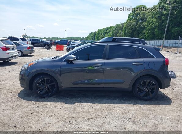 KNDCC3LC6J5135080 2018 KIA NIRO Gray Панорамний вид салону 360°