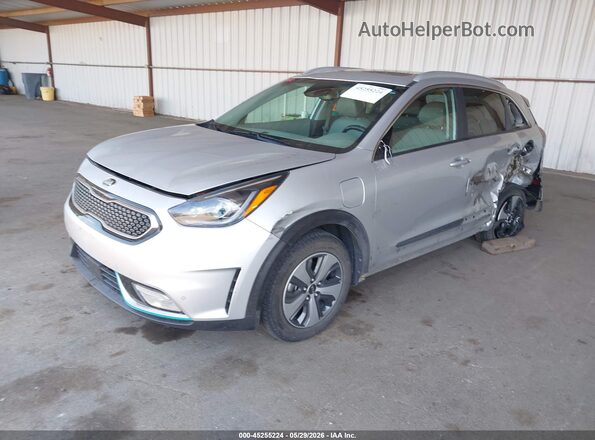 KNDCC3LD2K5267120 2019 KIA NIRO PLUG-IN HYBRID Silver Передня ліва чверть