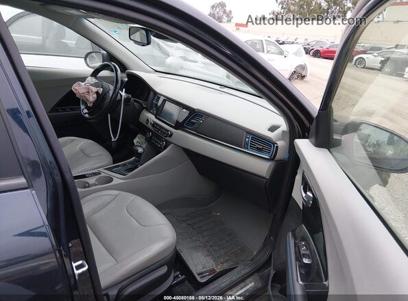 KNDCC3LD3K5346473 2019 KIA NIRO PLUG-IN HYBRID Dark Blue Вид салона спереди