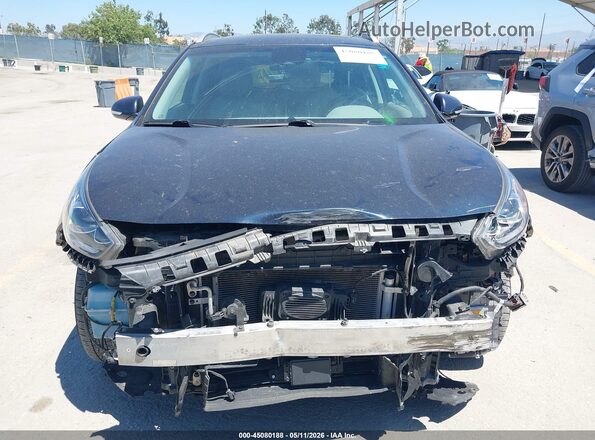 KNDCC3LD3K5346473 2019 KIA NIRO PLUG-IN HYBRID Dark Blue Вид задней части салона